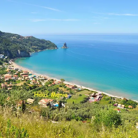 Apartment Maria With Pool And Amazing View - Agios Gordios *