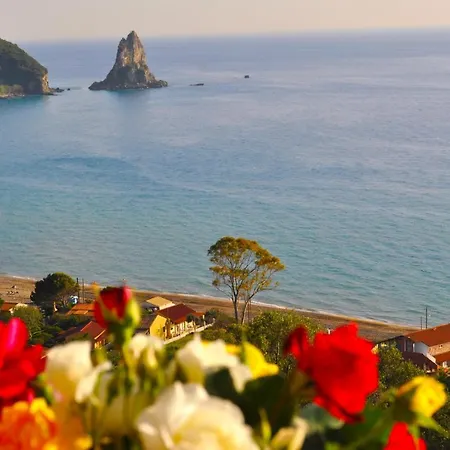 Maria With Pool And Amazing View - Agios Gordios