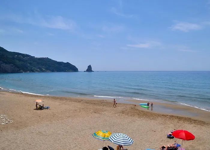 Maria With Pool And Amazing View - Agios Gordios *