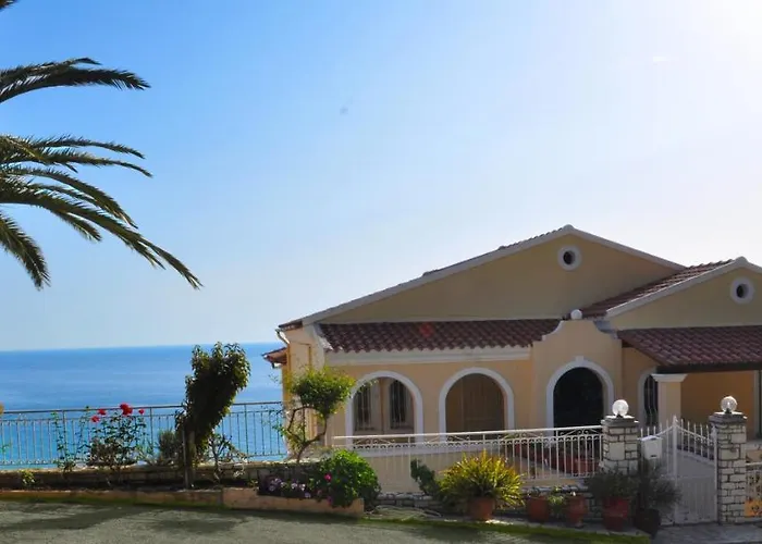 Maria With Pool And Amazing View - Agios Gordios Apartament *